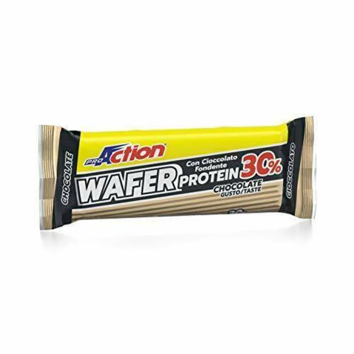 ProAction Protein Wafer 30% Barretta Proteica Gusto Cioccolato 40 g