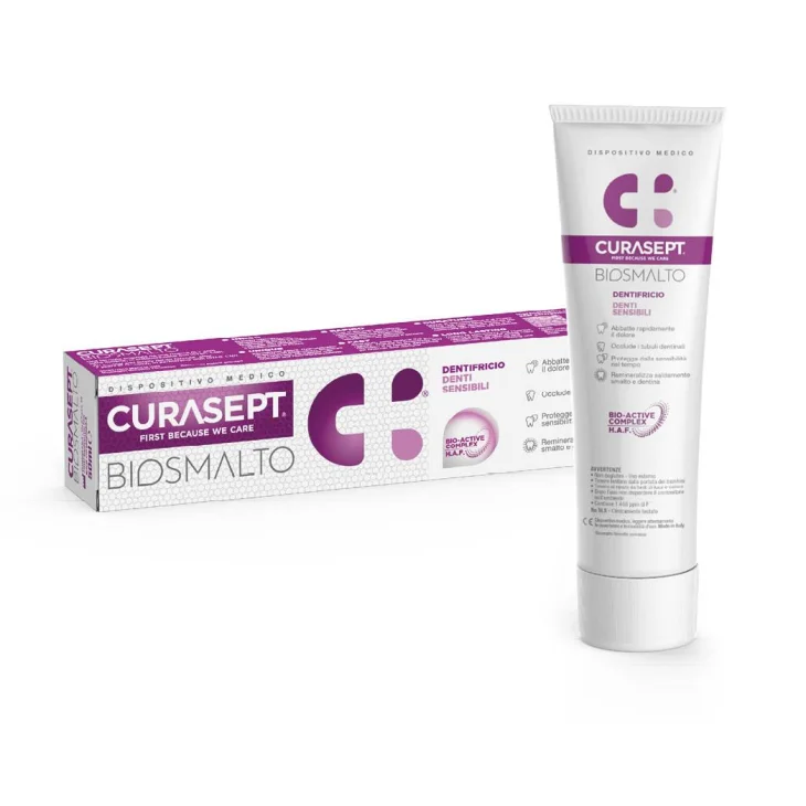 Curasept Biosmalto Denti Sensibli Dentifricio 50 ml