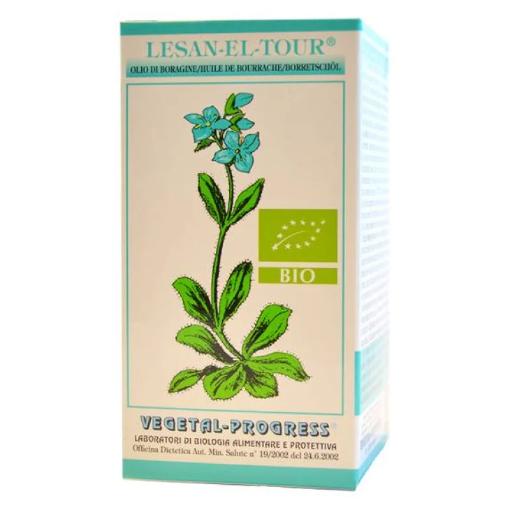 Lesan El Tour Bio Olio Di Borragine 50 compresse 500 Mg