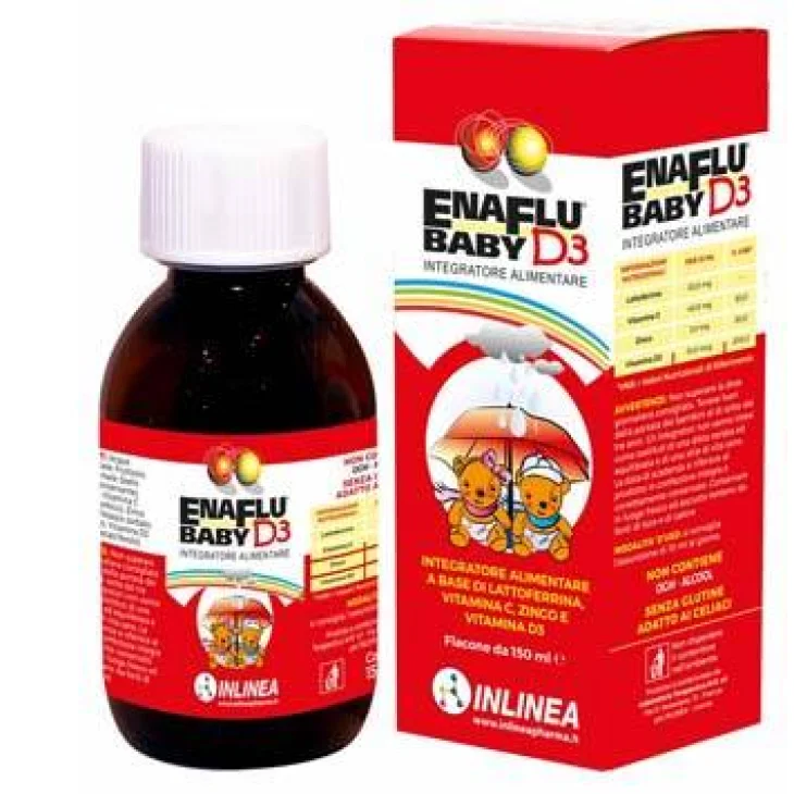 Enaflu Baby D3 Integratore Vitaminico per Bambini