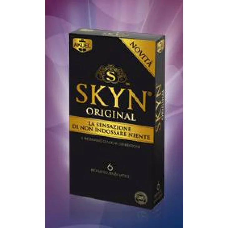 Akuel Skyn Original Profilattici molto sottili 6 pezzi