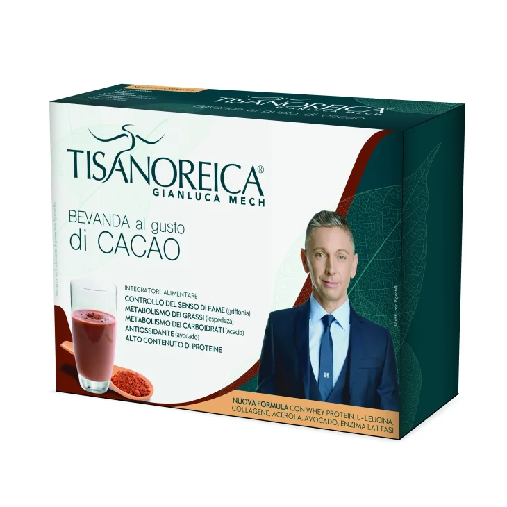 Tisanoreica Nuova Formula Bevanda Dietetica Gusto Cacao Senza Glutine