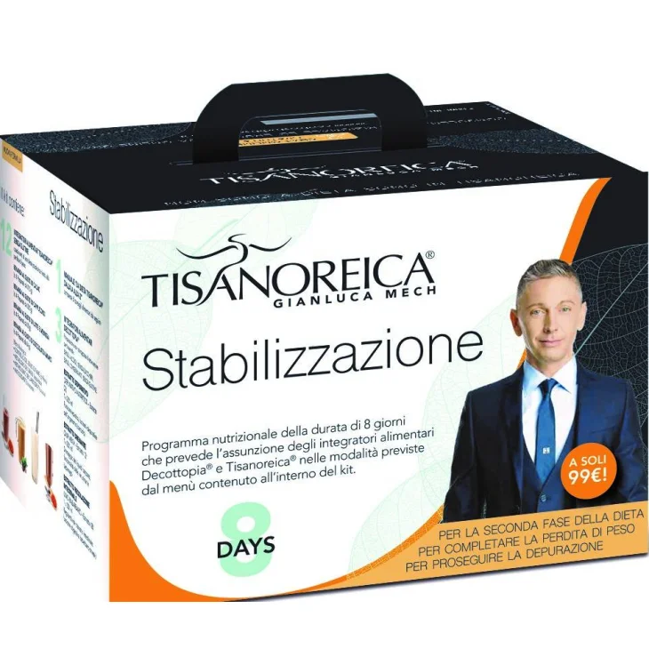 Tisanoreica Nuova Formula Kit Stabilizzazione Programma 8 Giorni Senza Glutine