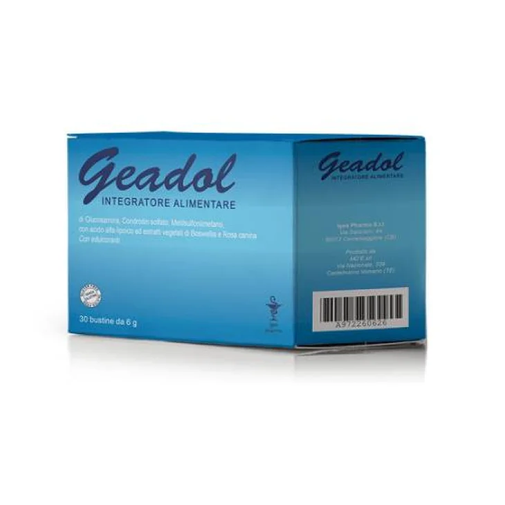 Igea Pharma Geadol Integratore Benessere Ossa e Articolazioni 30 bustine