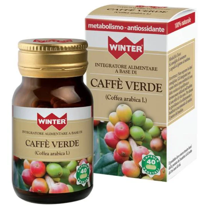 Winter Caffè Verde Integratore per Dimagrire 40 capsule