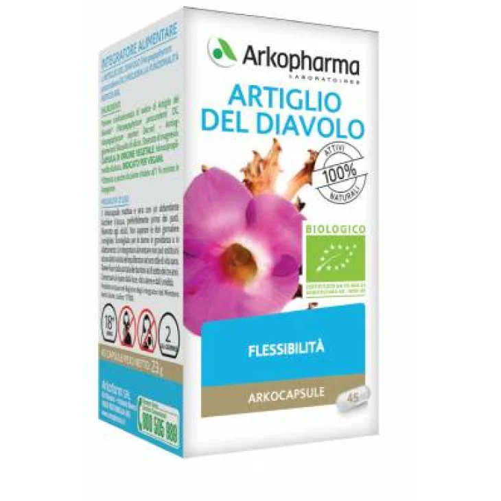 Arkopharma Arkocapsule Artiglio del Diavolo Bio Articolazioni 45 capsule