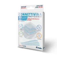 Connettivina Cerotto Hi Tech Medicazione Adesiva 6x7 cm 5 pezzi