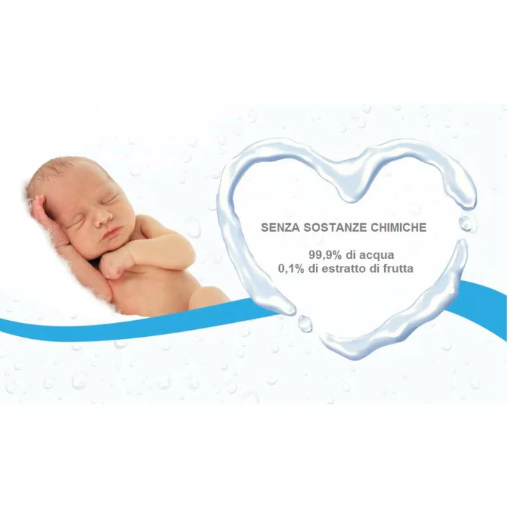 Water Wipes Salviette Umidificate Baby 99.9% Acqua 28 pezzi