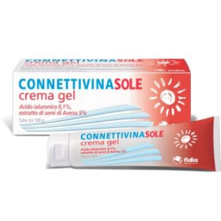 Connettivina Sole Crema Gel Scottature 100 gr