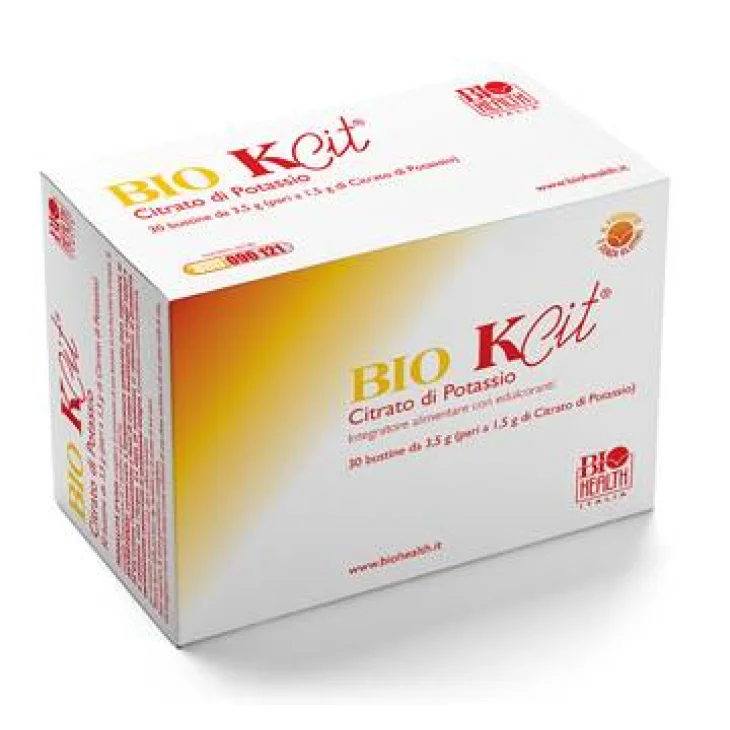 Biohealth Bio Kcit Integratore di Potassio Recupero Perdita Liquidi 30 bustine