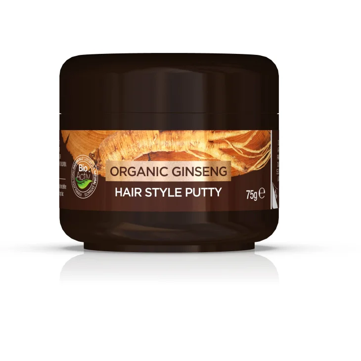 Dr Organic Ginseng Cera modellante per i capelli 75 g