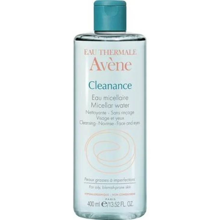 Avène Cleanance Acqua Micellare Nuova Formula Pelli Grasse 400 ml