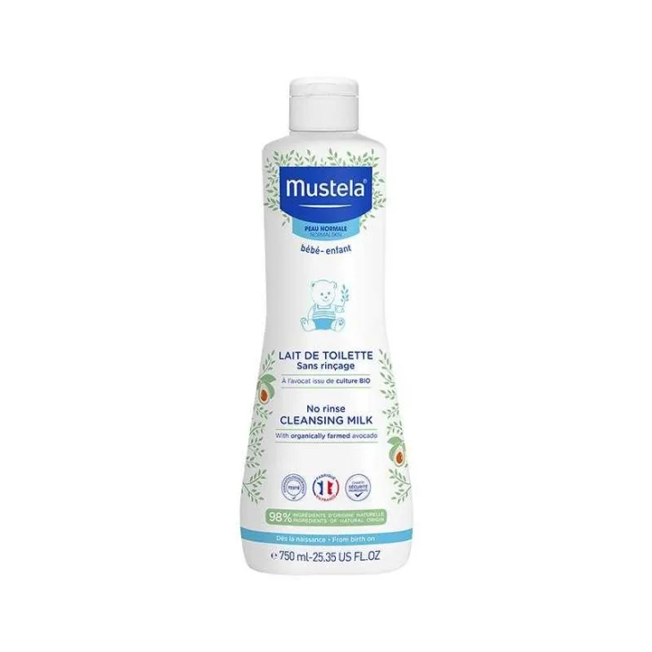 Mustela Latte de Toilette Idratante per Bebè 750 ml