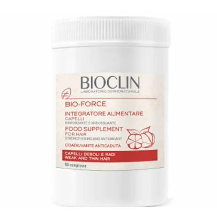 Bioclin Bio-Force Integratore Rinforzante per Capelli 60 compresse