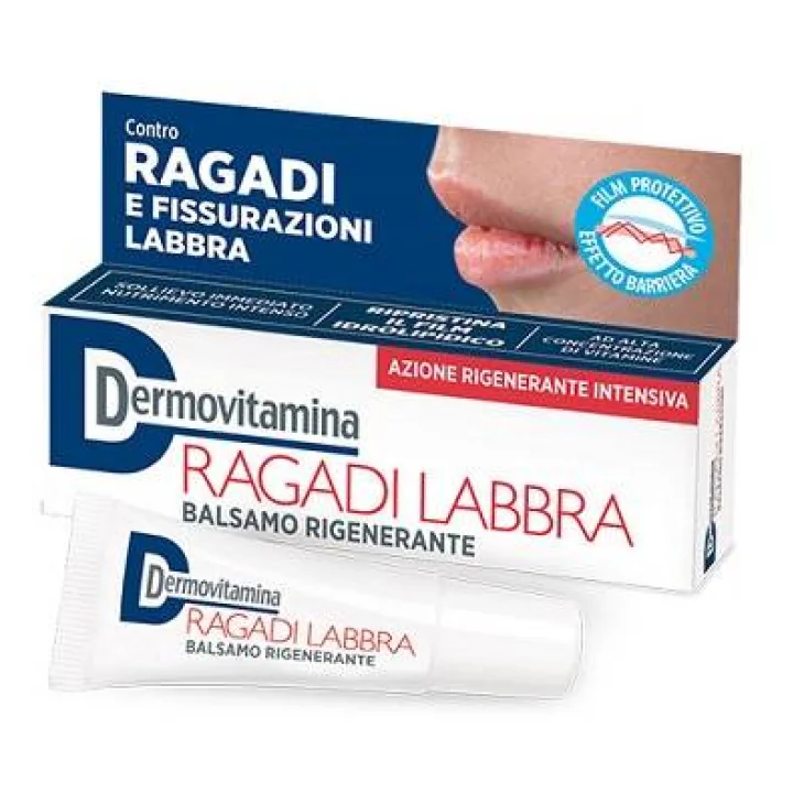 Dermovitamina Ragadi Labbra Balsamo Rigenerante 8 ml