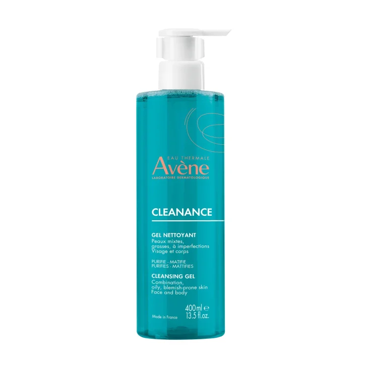 Avène Eau Thermale Cleanance Gel Detergente Purificante Nuova Formula 400 ml