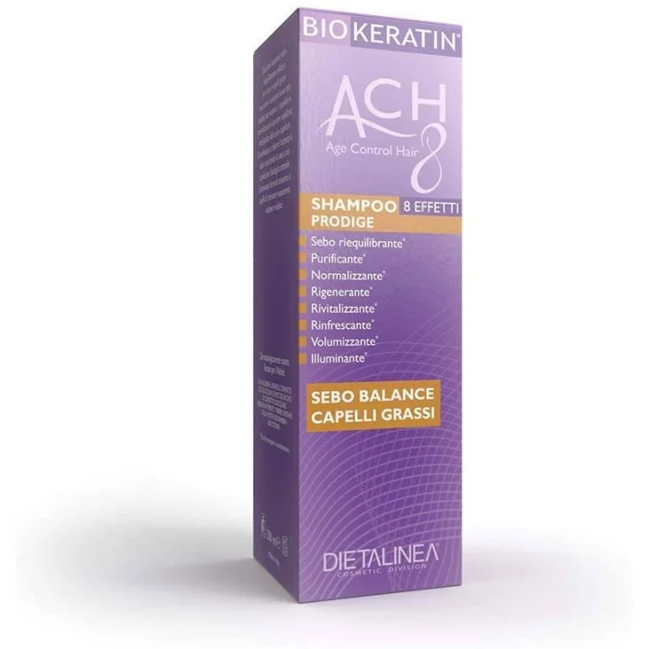 Biokeratin ACH8 Shampoo Prodige Capelli Grassi 200 ml