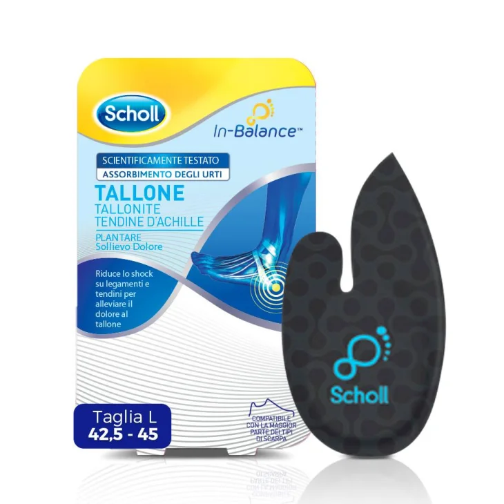 Scholl Plantare Tallone Sollievo Dolore Taglia L