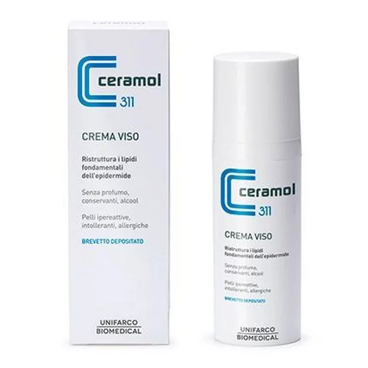 Ceramol 311 Crema Viso Azione Lenitiva 50 ml