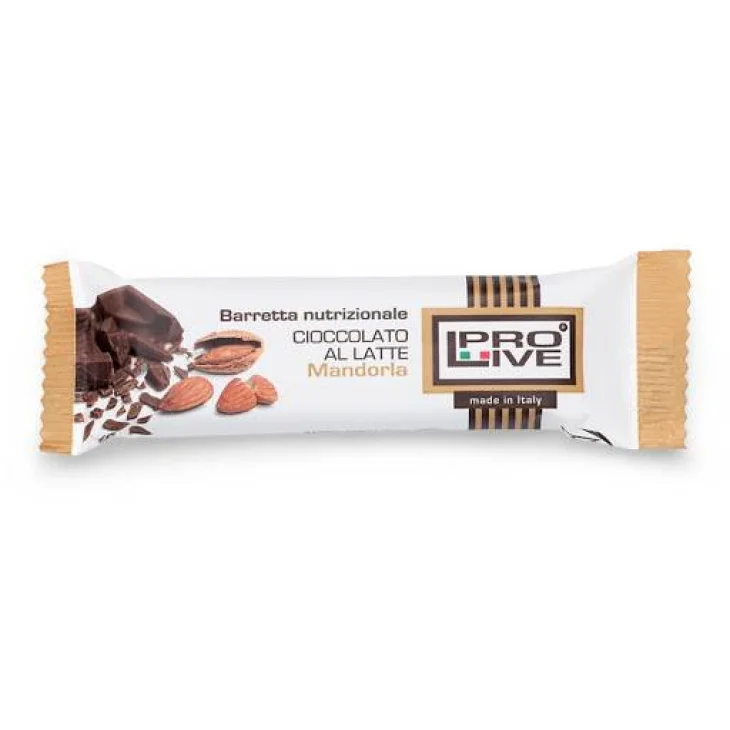 ProLive 40 30 30 Barretta proteica gusto cioccolato al latte e mandorla 40 g