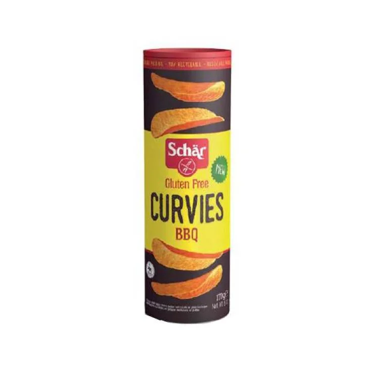 Schar Curvies BBQ Chips di patate senza glutine 170 g