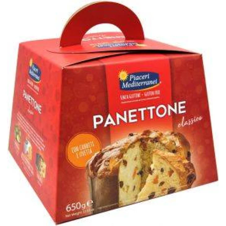 Piaceri Mediterranei Panettone Classico Senza Glutine