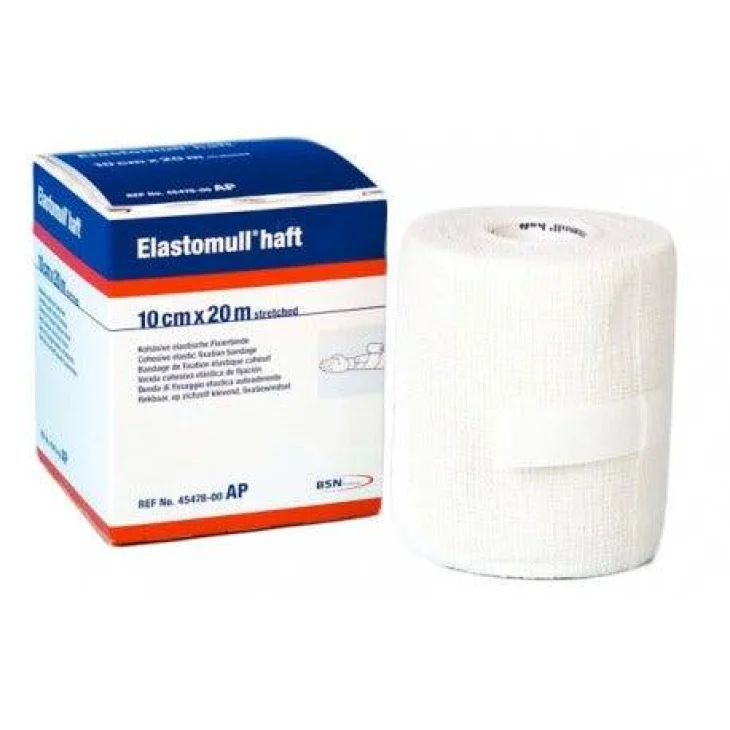 Elastomull Haft Benda elastica autoadesiva a compressione forte 10cmx20m