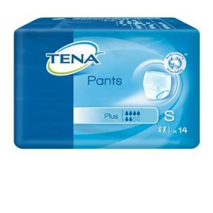 Tena Pants Plus Pannolone a mutandina Taglia Small 14 Pezzi