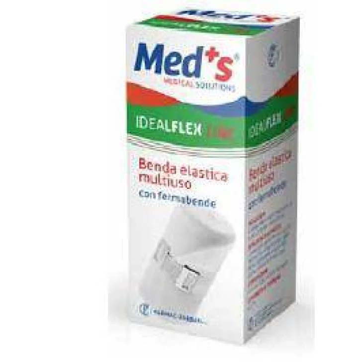 Meds Idealflex Benda elastica in cotone e nylon 12x450 Cm