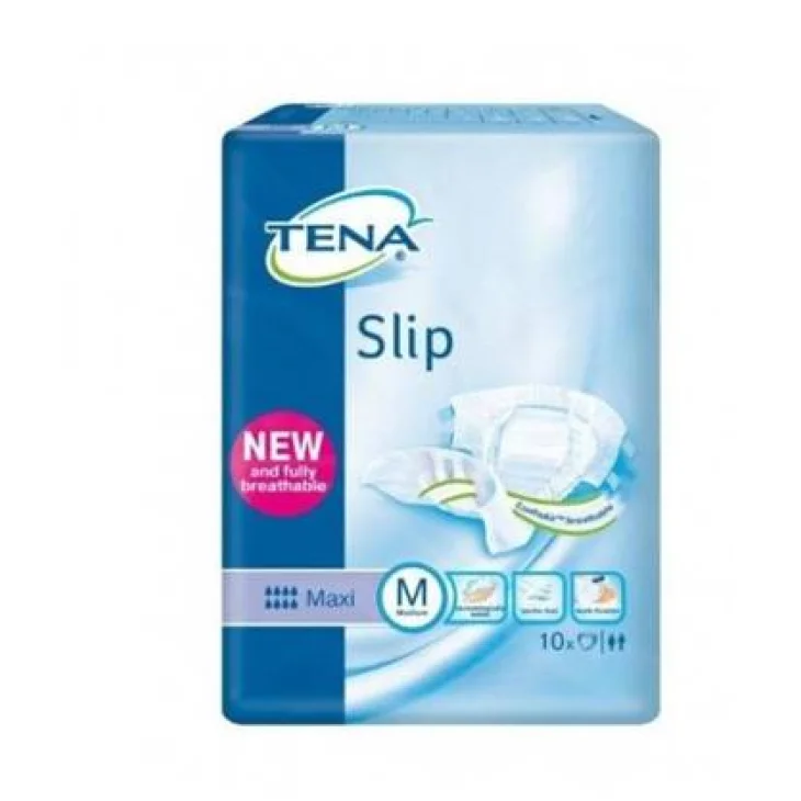 Tena Slip Maxi Medium Pannolone a mutandina per incontinenza 10 Pezzi