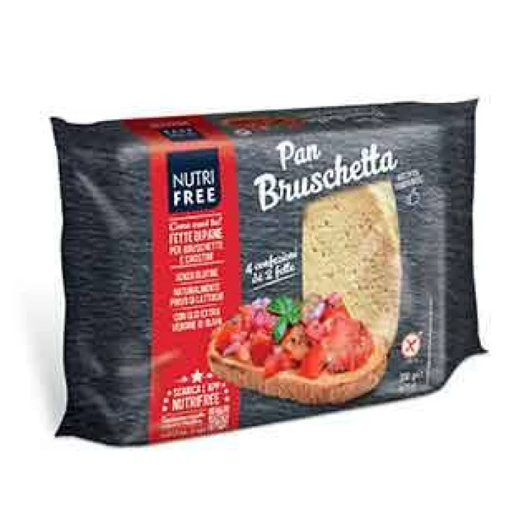 Nutrifree Panbruschetta Fette di pane casereccio 4 x 75 g