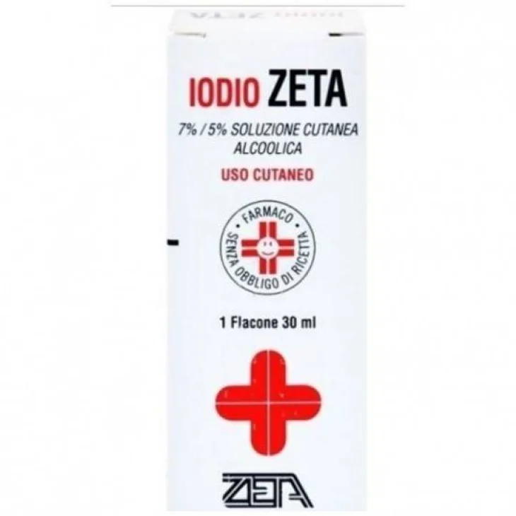 Iodio Zeta 7%/5% Soluzione Cutanea Alcolica