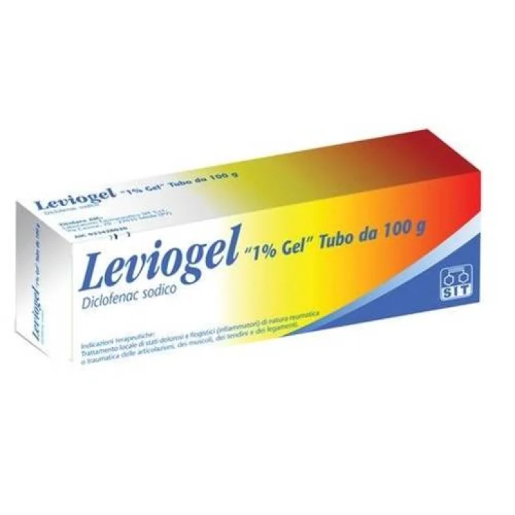 Leviogel 1% Gel antidolorifico e antinfiammatorio 100 g