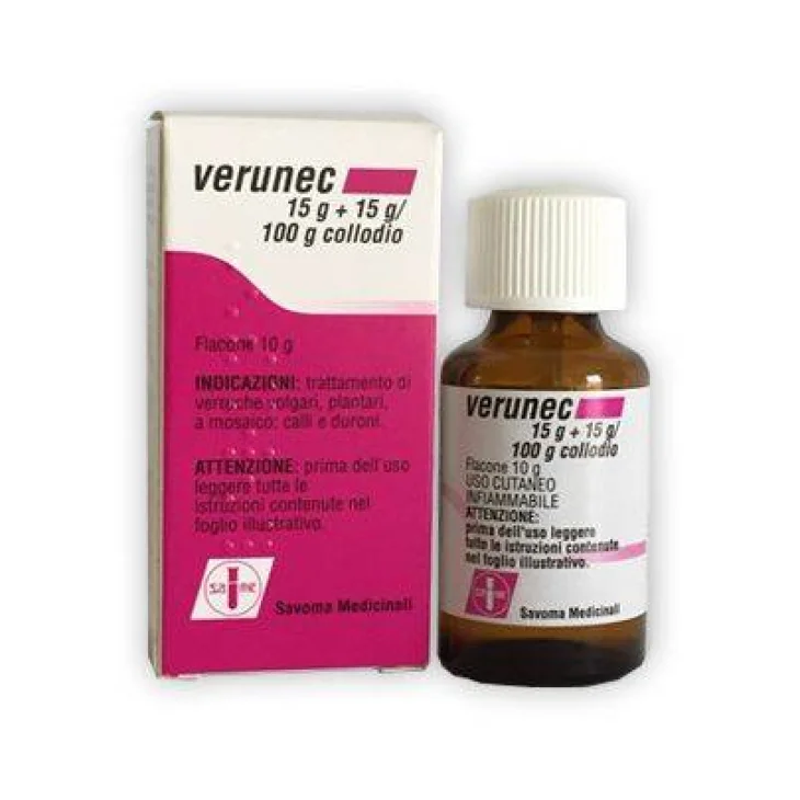 Verunec Collodio Per Verruche e Calli 10 g