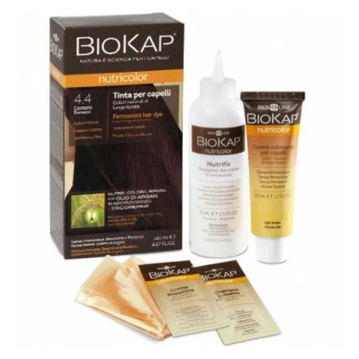 Bios Line BioKap Nutricolor Tinta Colore 4.4 Castano Ramato