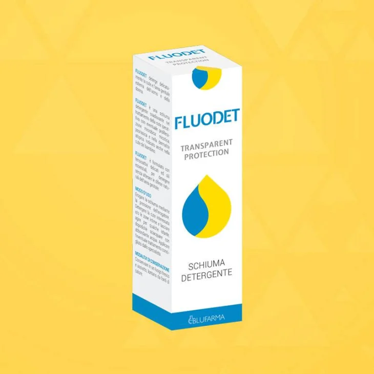 Blufarma Fluodet Fluorexin Schiuma Detergente 150 ml