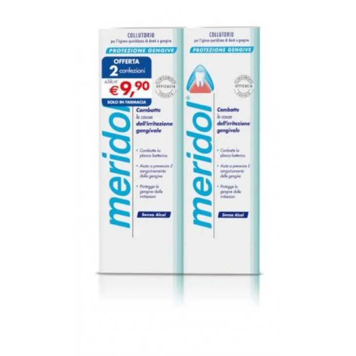 Meridol Collutorio Bipacco 2 x 400 ml