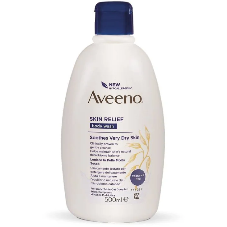 Aveeno Skin Relief Wash Bagno doccia idratante 500 ml