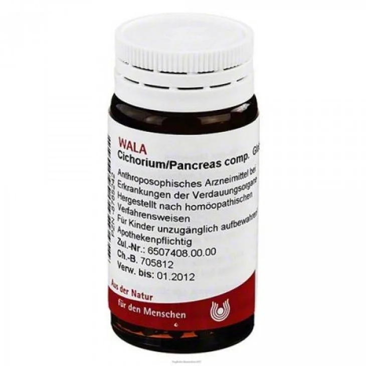 Wala Cichorium Pancreas Globuli 20 g