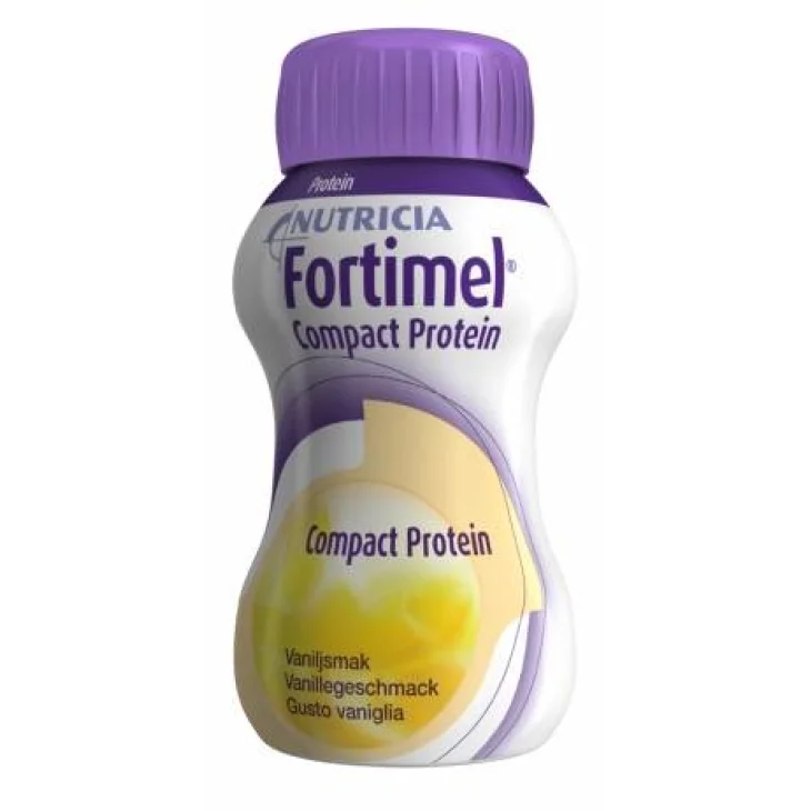 Nutricia Fortimel Compact Protein Vaniglia Alimento a Fini Medici Speciali 4  X 125 ml