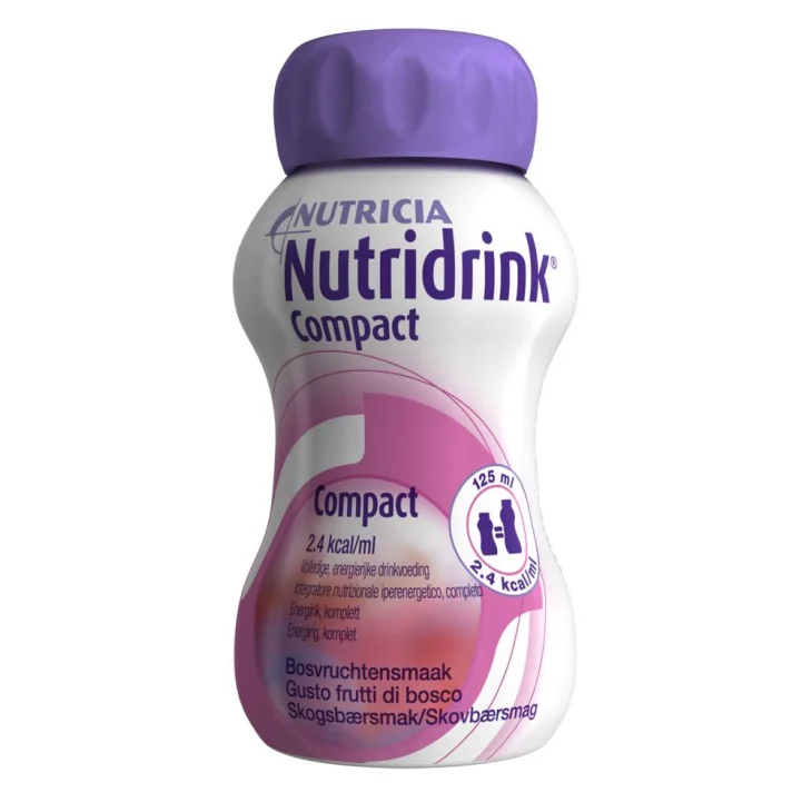 Nutricia Nutridrink Compact Frutti di Bosco 125 ml 4 pezzi