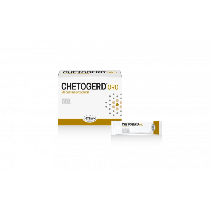 Chetogerd Oro Integratore Sistema Digerente 20 Bustine