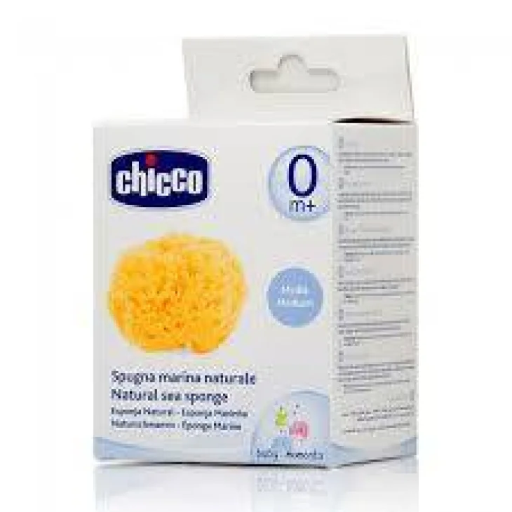 Chicco Spugna Marina Naturale 0M+ 1 pezzo