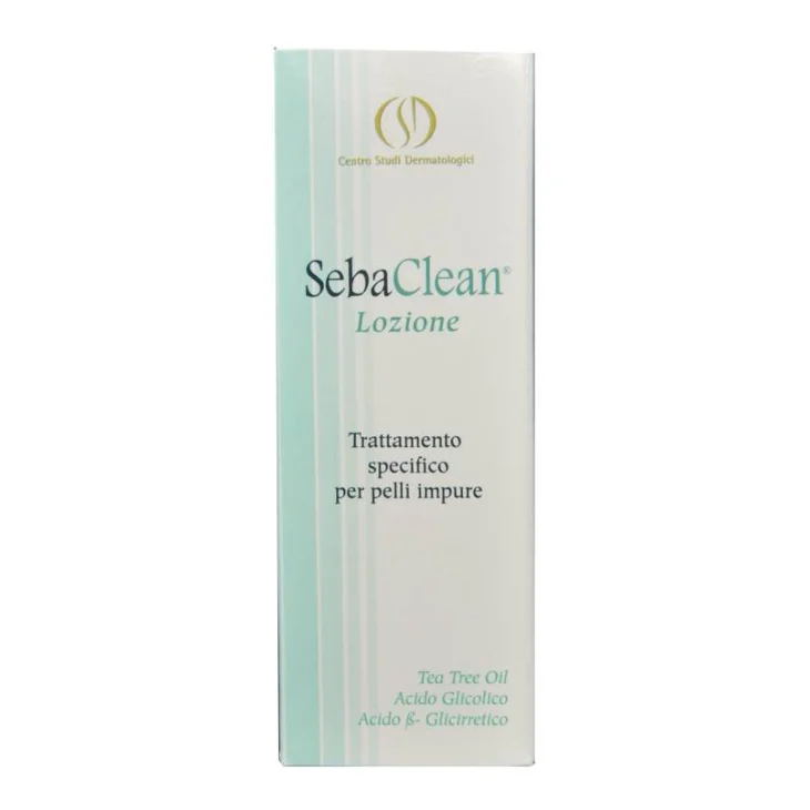 Sebaclean Lozione Trattamento per pelle impura per viso e corpo 50 ml