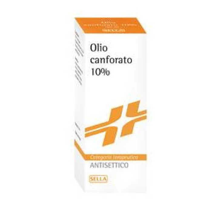 CANFORA (SELLA)*soluz cutanea oleosa 100 g 10%