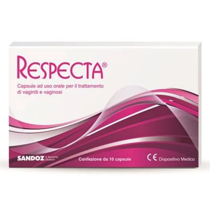 Sandoz Respecta Capsule Ad Uso Orale Per Vaginiti E Vaginosi 10 capsule