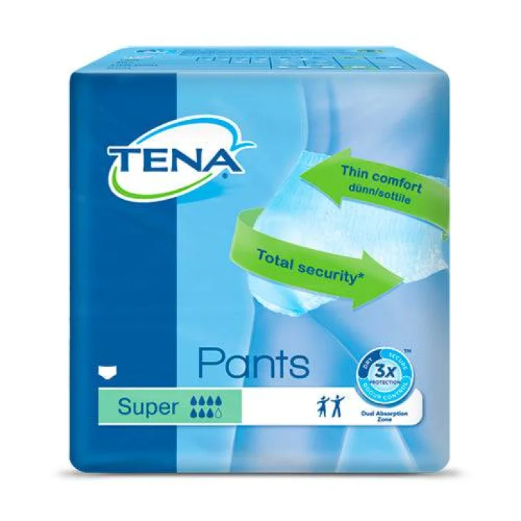 Tena Pants Super Pannolone Pull Up Taglia Large 10 Pezzi