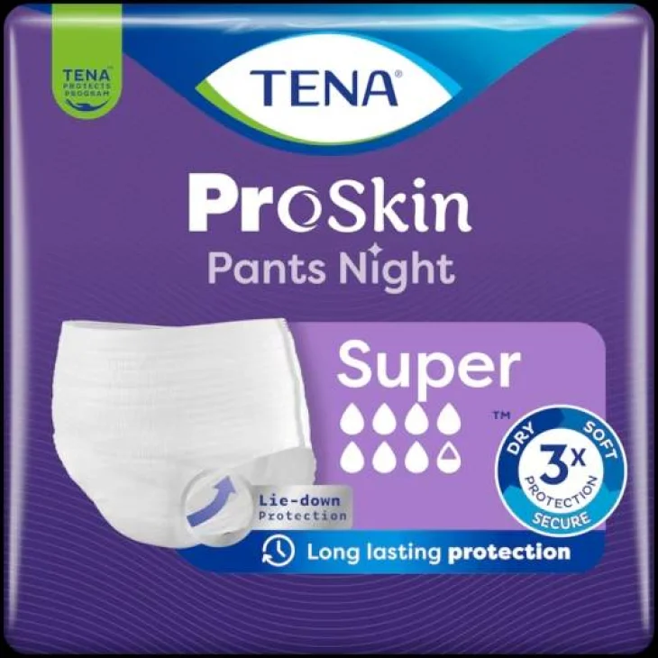 Tena Pants Night Pannolone Pull Up Notte Taglia M 10 Pezzi