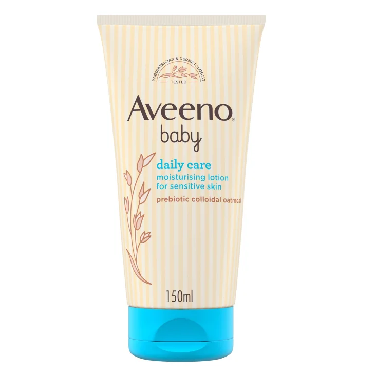 Aveeno Crema Idratante Viso e Corpo per Bambini Daily Care Assorbimento Rapido 150ml