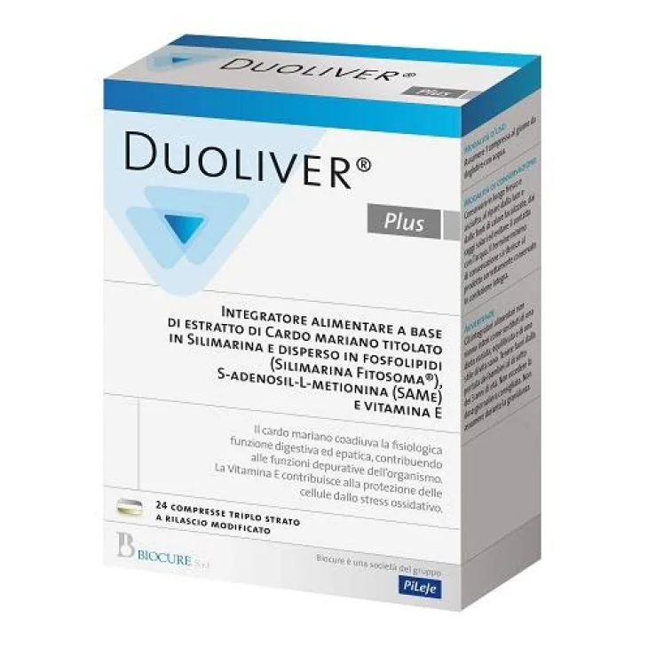 Duoliver Plus Integratore depurante 24 Compresse